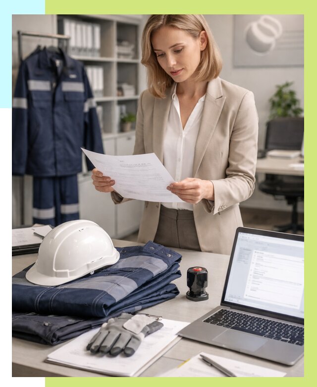 Сертификация спецодежды в Ростове от 7184 р. | Алешин-Рсв