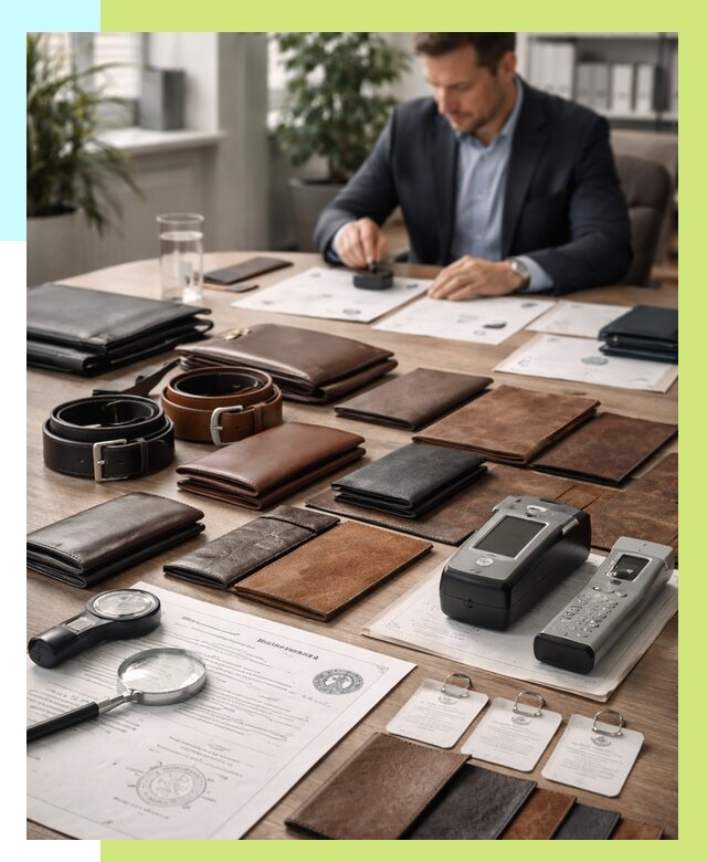 Сертификация кожаных изделий в Ростове от 12316 р. | Алешин-Рсв