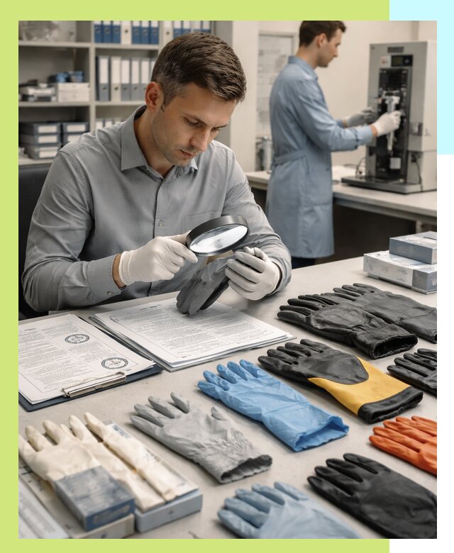 Сертификация перчаток и средств защиты продукции в Ростове