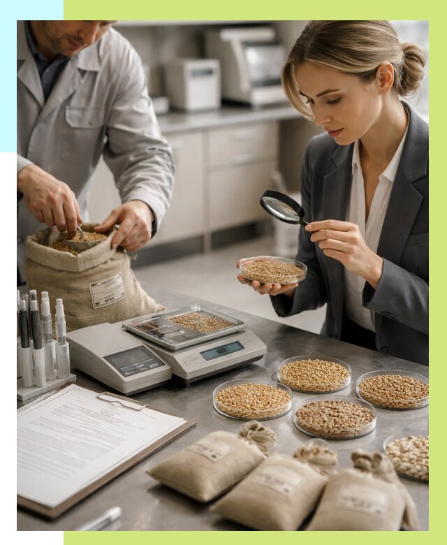Сертификация зерна в Ростове по цене от 15395 р. | Алешин-Рсв