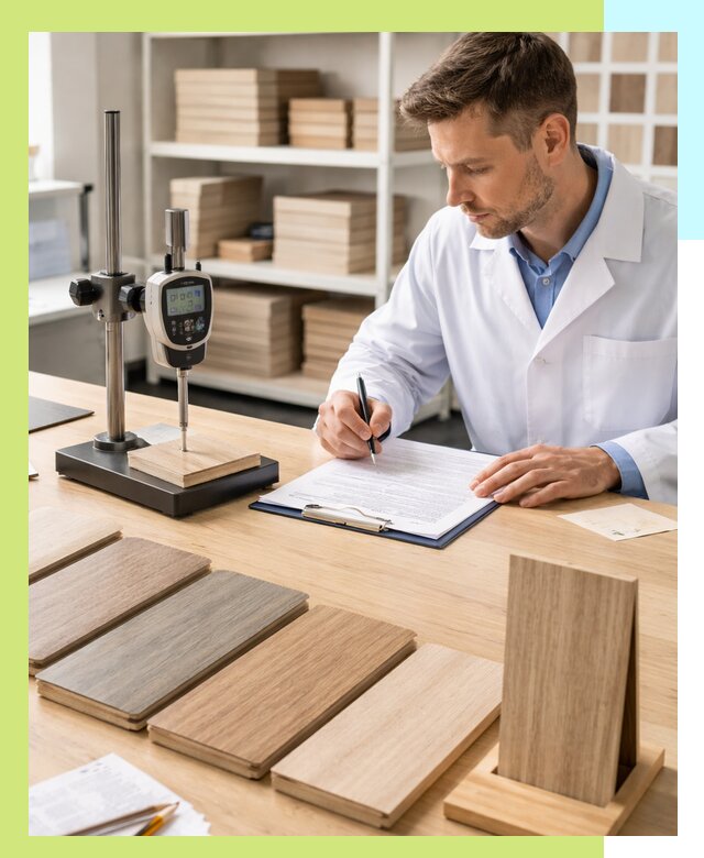 Сертификация ламината с испытаниями и оформлением документов в Ростове