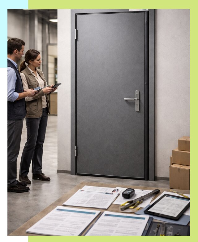 Сертификация противопожарных дверей в Ростове от 9237 р. | Алешин-Рсв