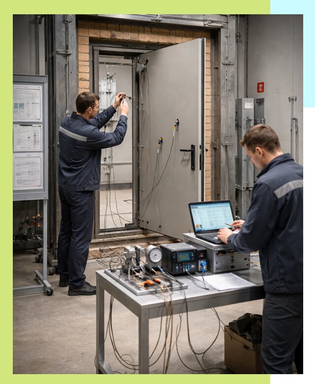 Сертификация противопожарных дверей в Ростове по ГОСТ и ТР