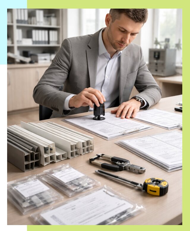 Сертификация ПВХ продукции в Ростове от 8724 р., Алешин-Рсв