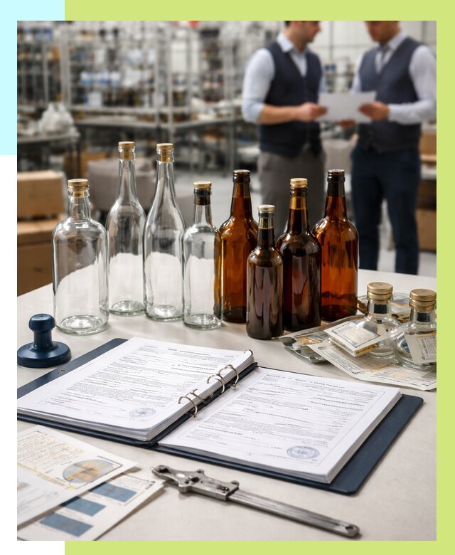 Сертификация стеклянных бутылок в Ростове от 25658 р. | Алешин-Рсв