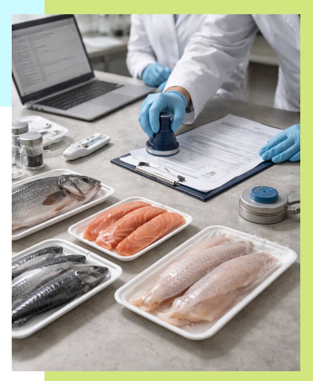 Сертификация рыбы и сертификат в Ростове от 15395 р. | Алешин-Рсв