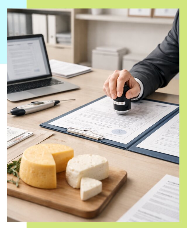 Сертификация сыров в Ростове от 15395 р | Сертификат на сыр Алешин-Рсв