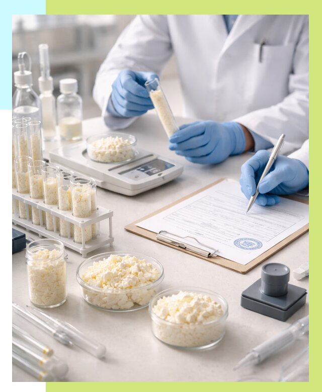 Сертификация творога в Ростове от 12316 р. под ключ | Алешин-Рсв