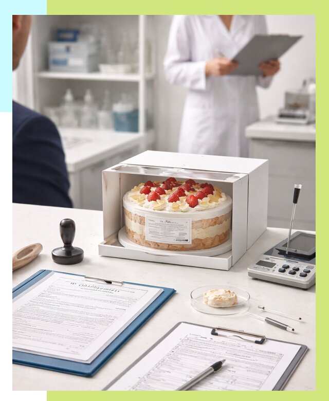 Сертификация тортов в Ростове от 9237 р. заказать | Алешин-Рсв