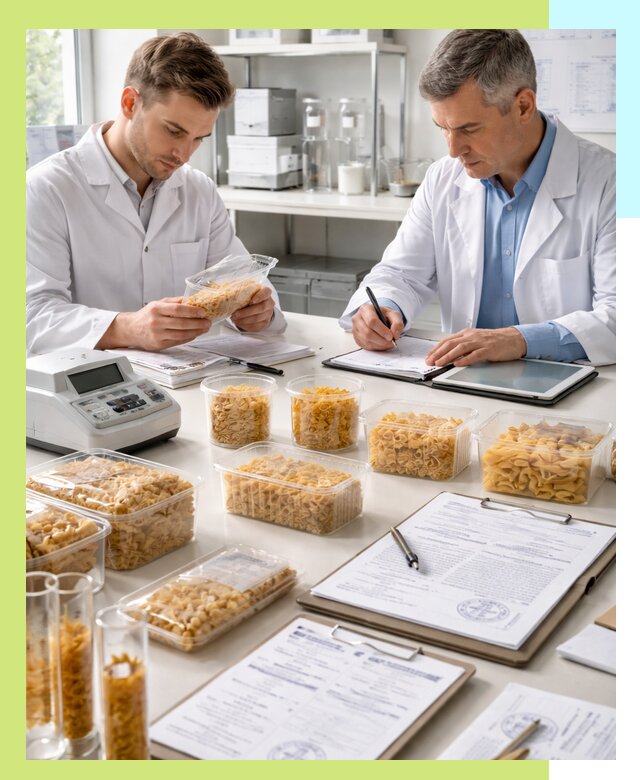 Сертификация макаронных изделий и технологической документации в Ростове