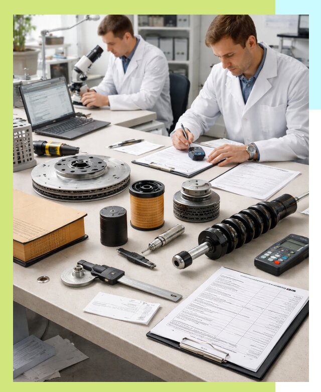 Сертификация автозапчастей и комплектующих в Ростове по ГОСТ