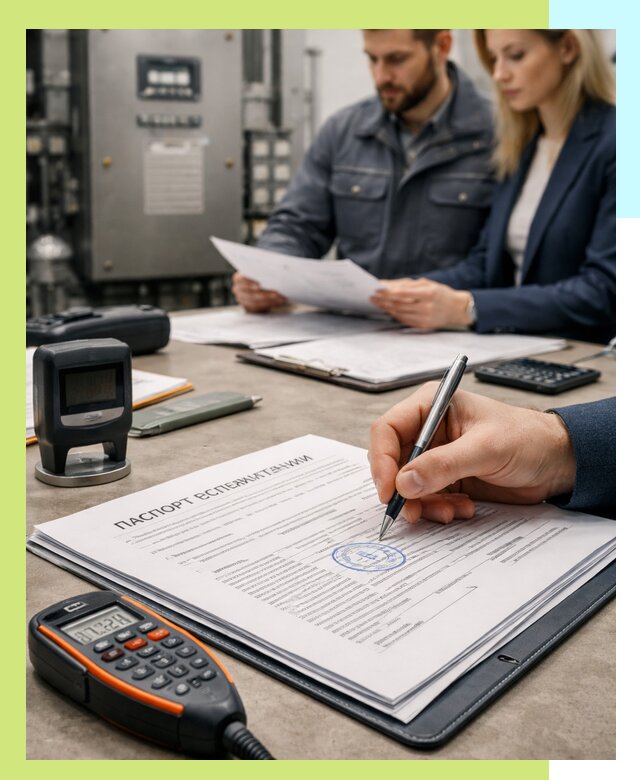 Оформление паспорта эксплуатации оборудования в Ростове