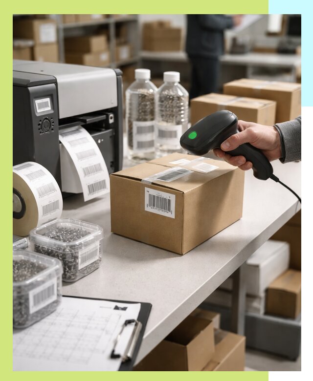 Штрихкодирование продукции и маркировка для продажи в Ростове