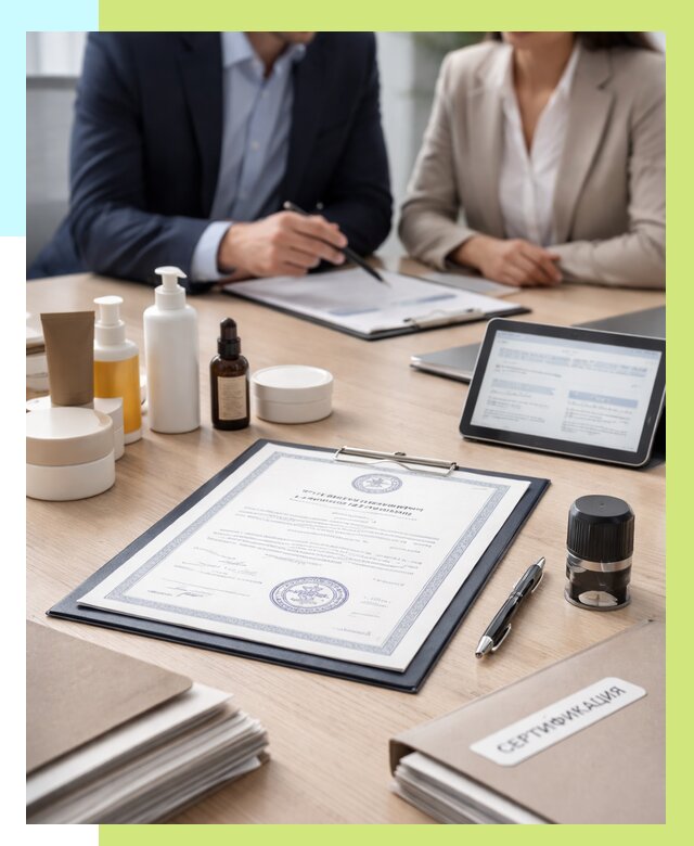 Сертификат на товар в Ростове от 7697 р. быстро | Алешин-Рсв