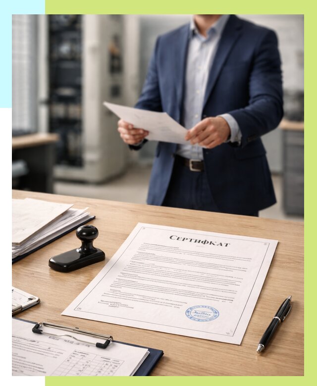 Сертификат на оборудование в Ростове от 15395 р. | Алешин-Рсв