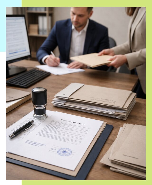 Отказное письмо для таможни в Ростове от 3079 р, Алешин-Рсв