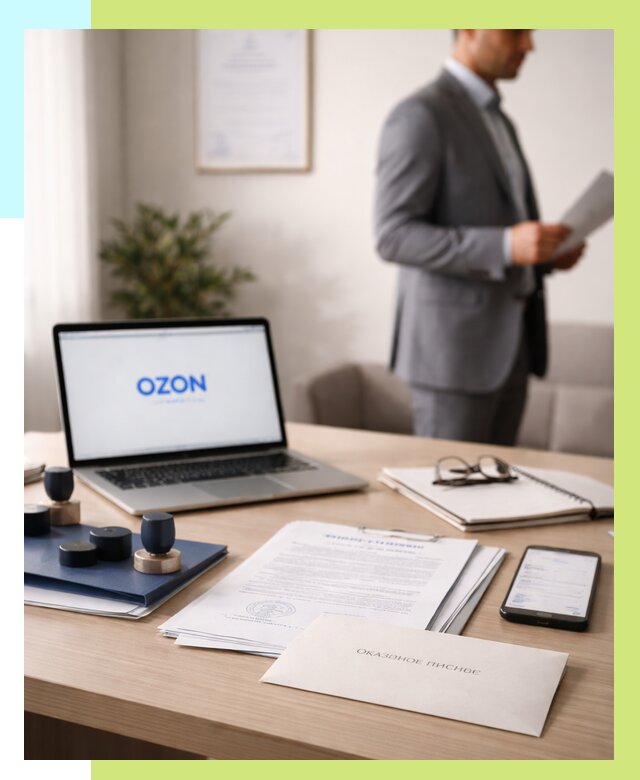 Отказное письмо для Ozon в Ростове от 3592 р. | Алешин-Рсв