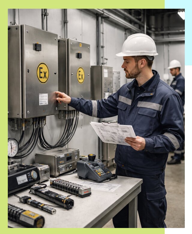 Сертификат взрывозащиты промышленного оборудования в Ростове