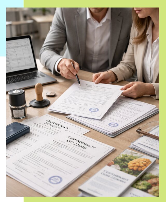 Сертификат ISO 22000 в Ростове от 41052 р. под ключ | Алешин-Рсв