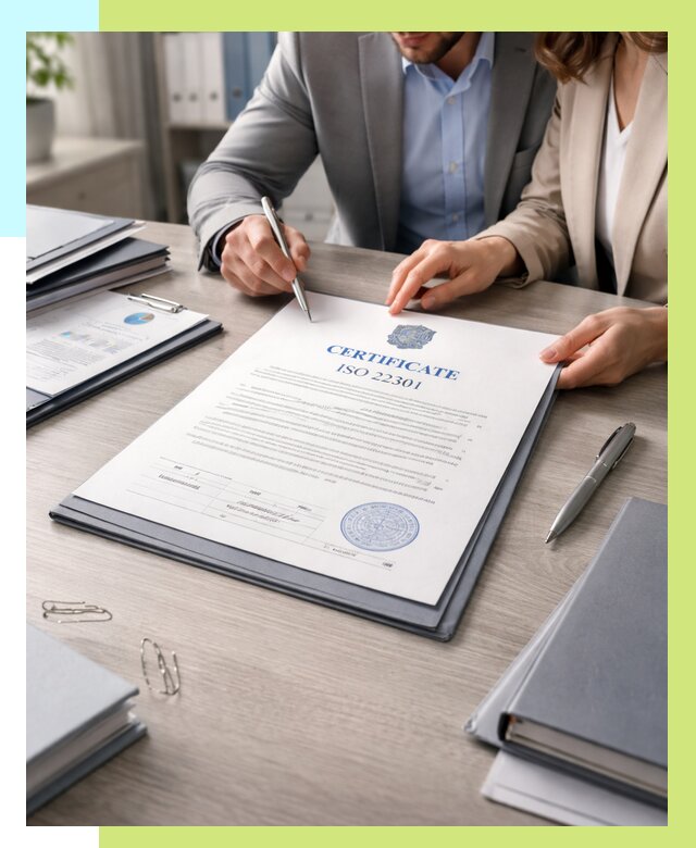 Сертификат ISO 22301 в Ростове от 46184 р. | Алешин-Рсв срочно