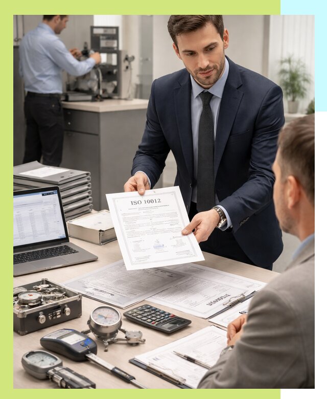Выдача сертификата ISO 10012 по требованиям метрологии в Ростове